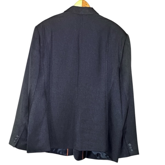 Doc & Amelia 22W plus size blazer businesss casual career wear blue professional - Picture 2 of 11